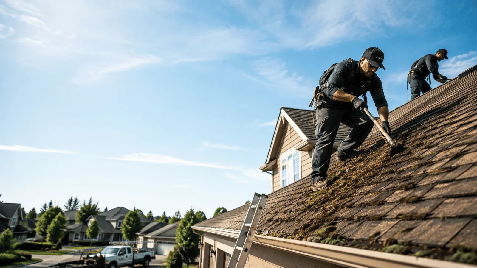 Roof Moss Removal in Dornsife, PA near me